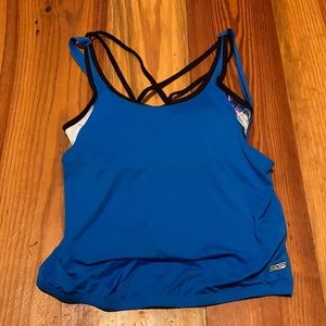 Express ExpCore workout top with built in bra Sz S
